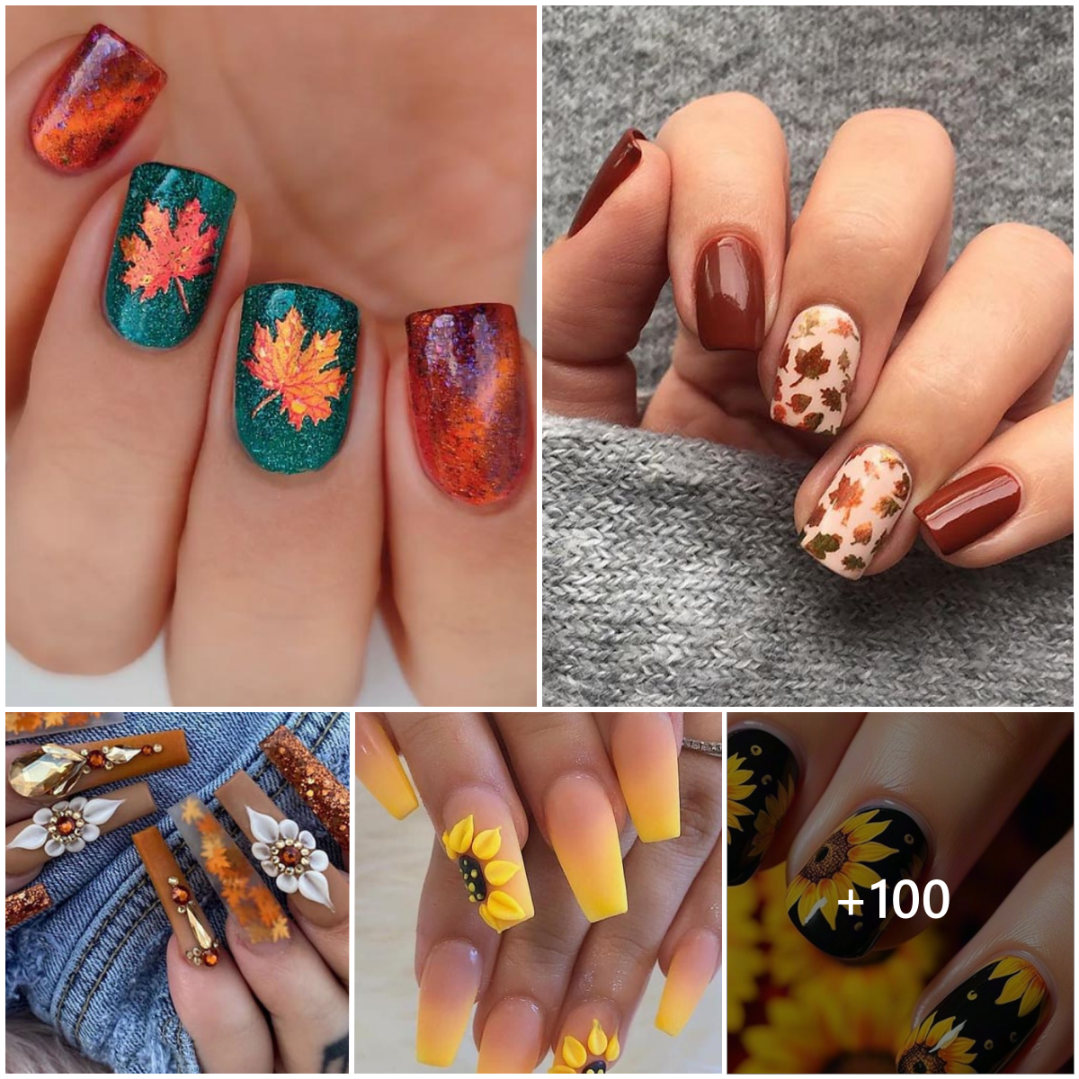 100+ Acrylic Fall Nails (2024) Ideas