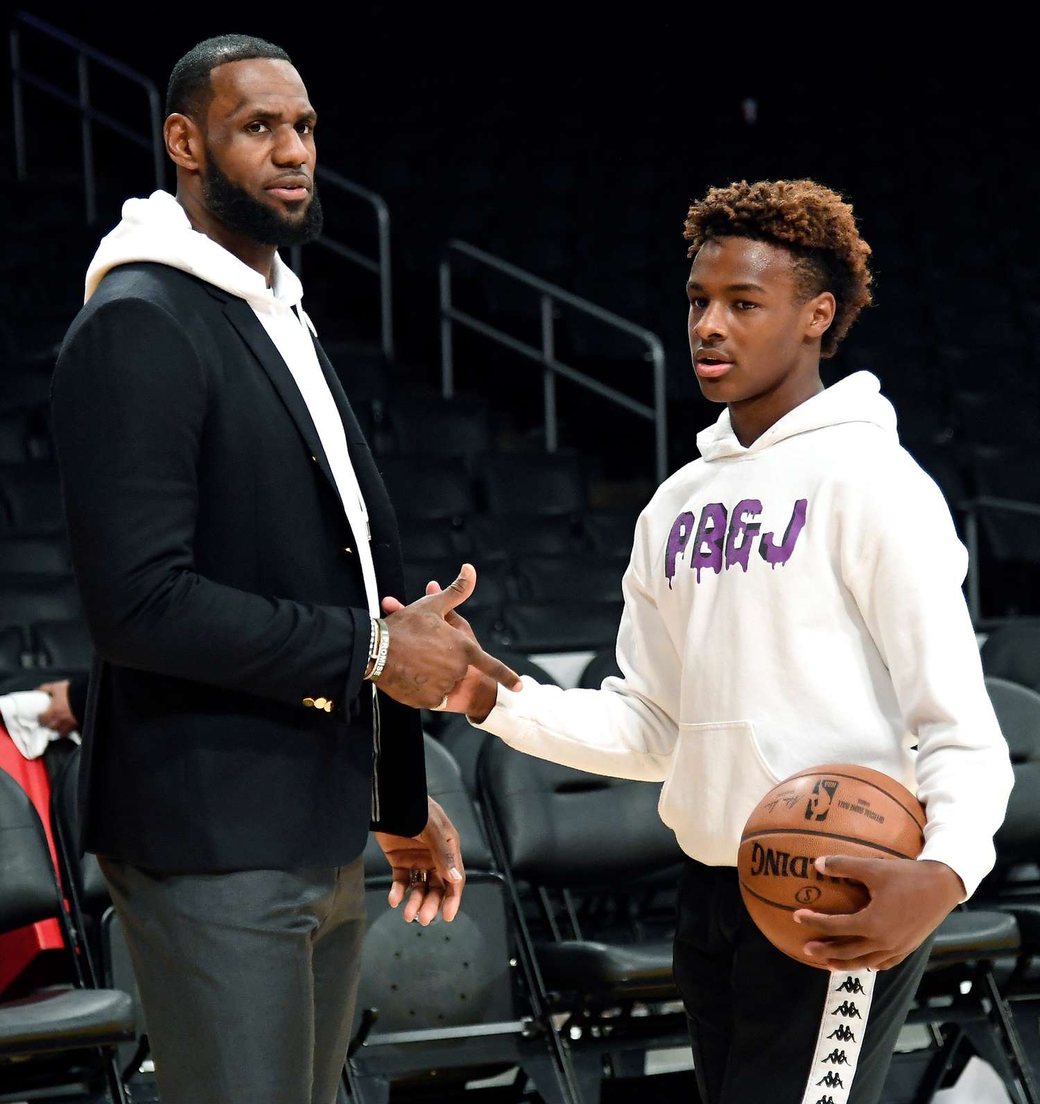 Bronny James Projected to Be Top 10 Pick, Lottery Selection in 2024 NBA